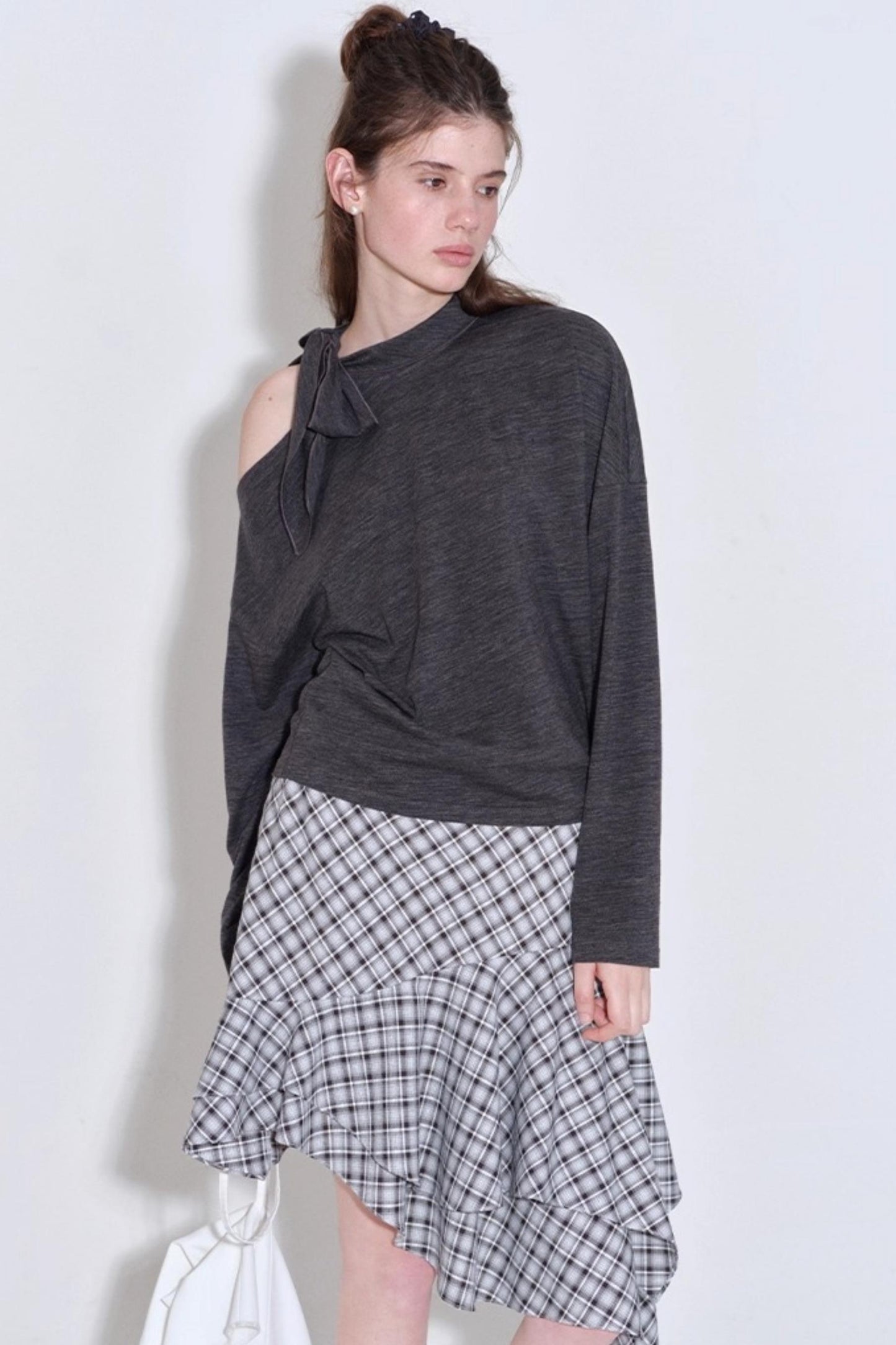 Lazy Plaid Skirt