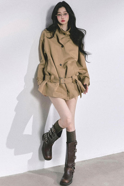 French Style Windbreaker Jacket