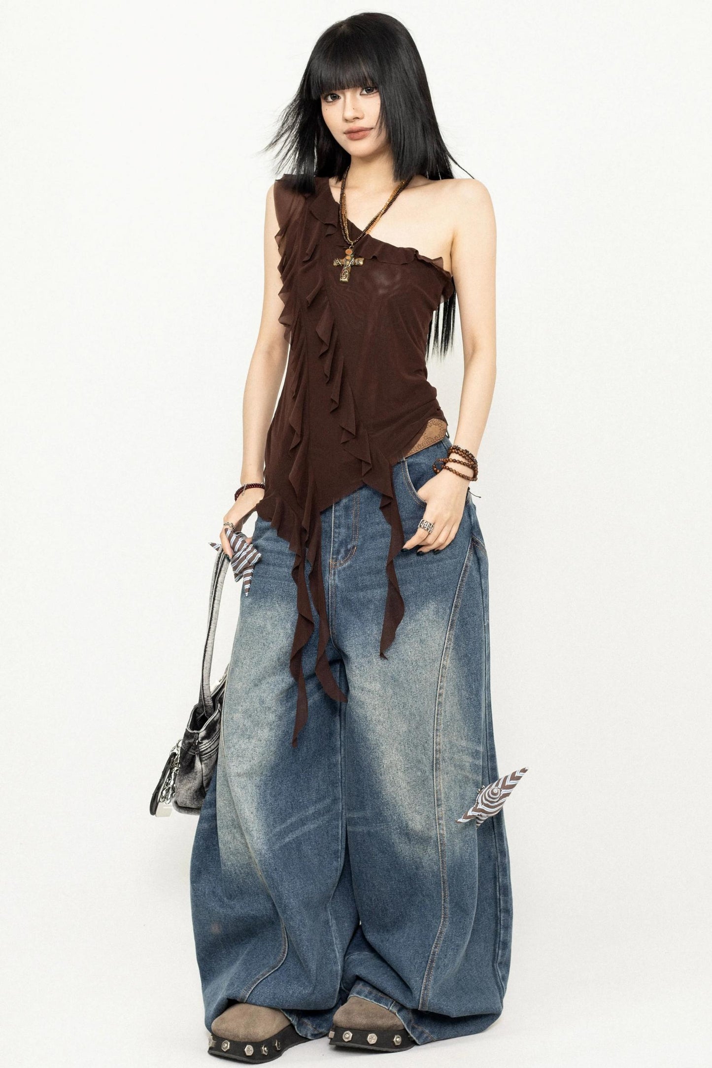 Summer Wide-Legged Trousers