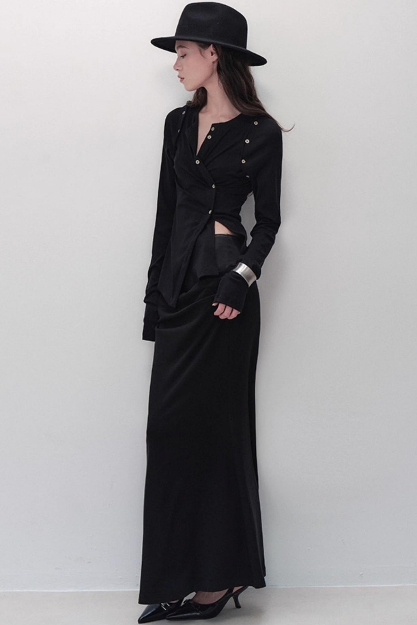 Detachable Round Neck Knitted Cardigan