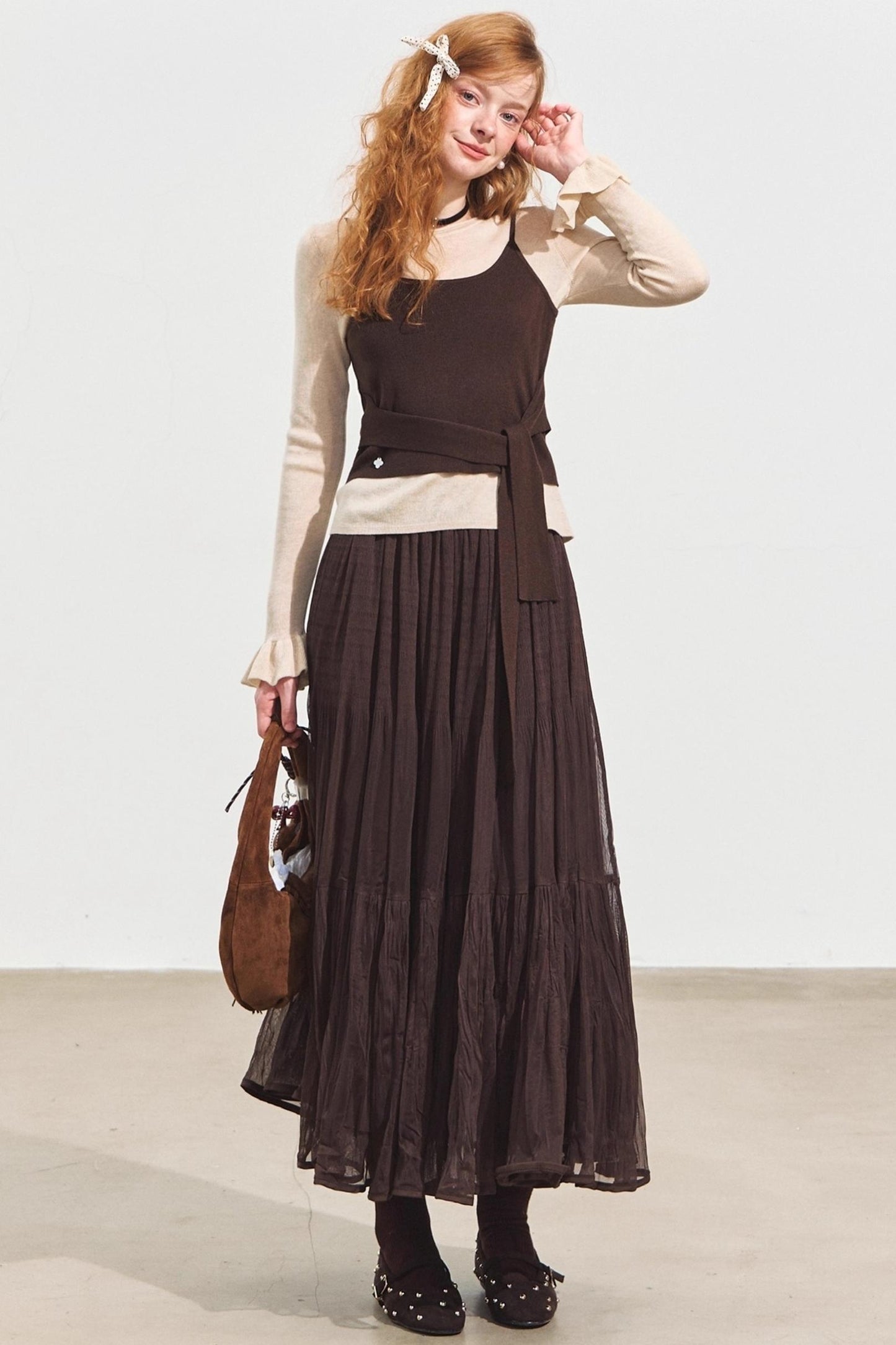 Soft Mist Fairy Gauze Skirt