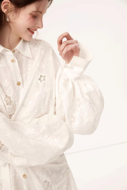 Three-Dimensional Embroidery Dress