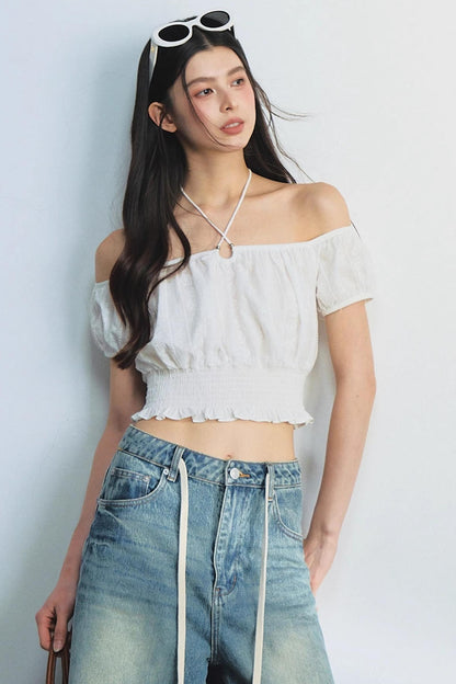 Asymmetrical Crop Top