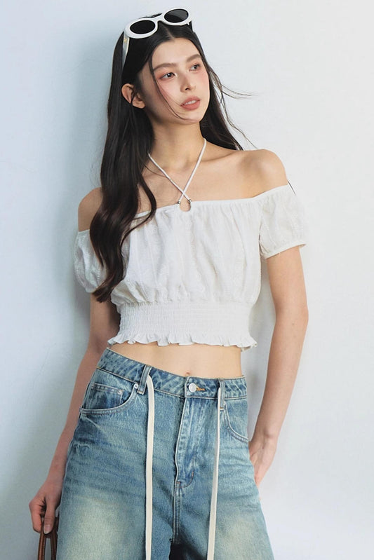 Asymmetrical Crop Top