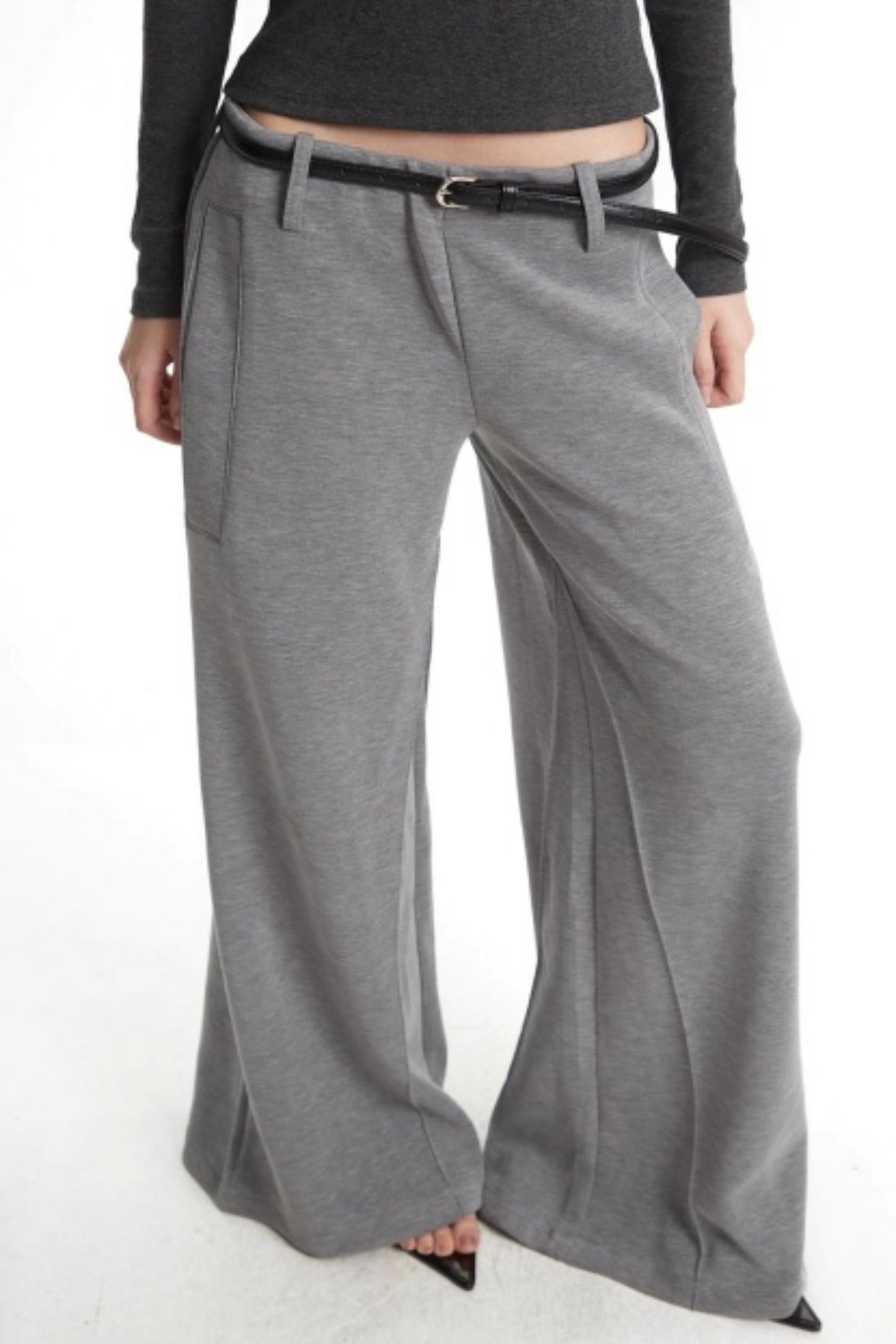 Retro Light Gray Sweatpants