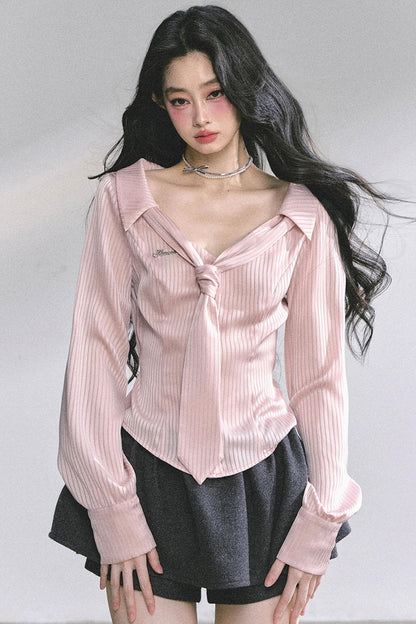 French Waist Slimming Sweet Top