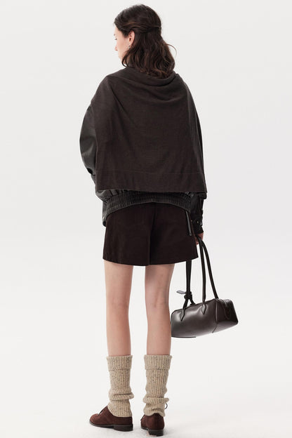 Heavy-Duty Pebbled Leather Jacket