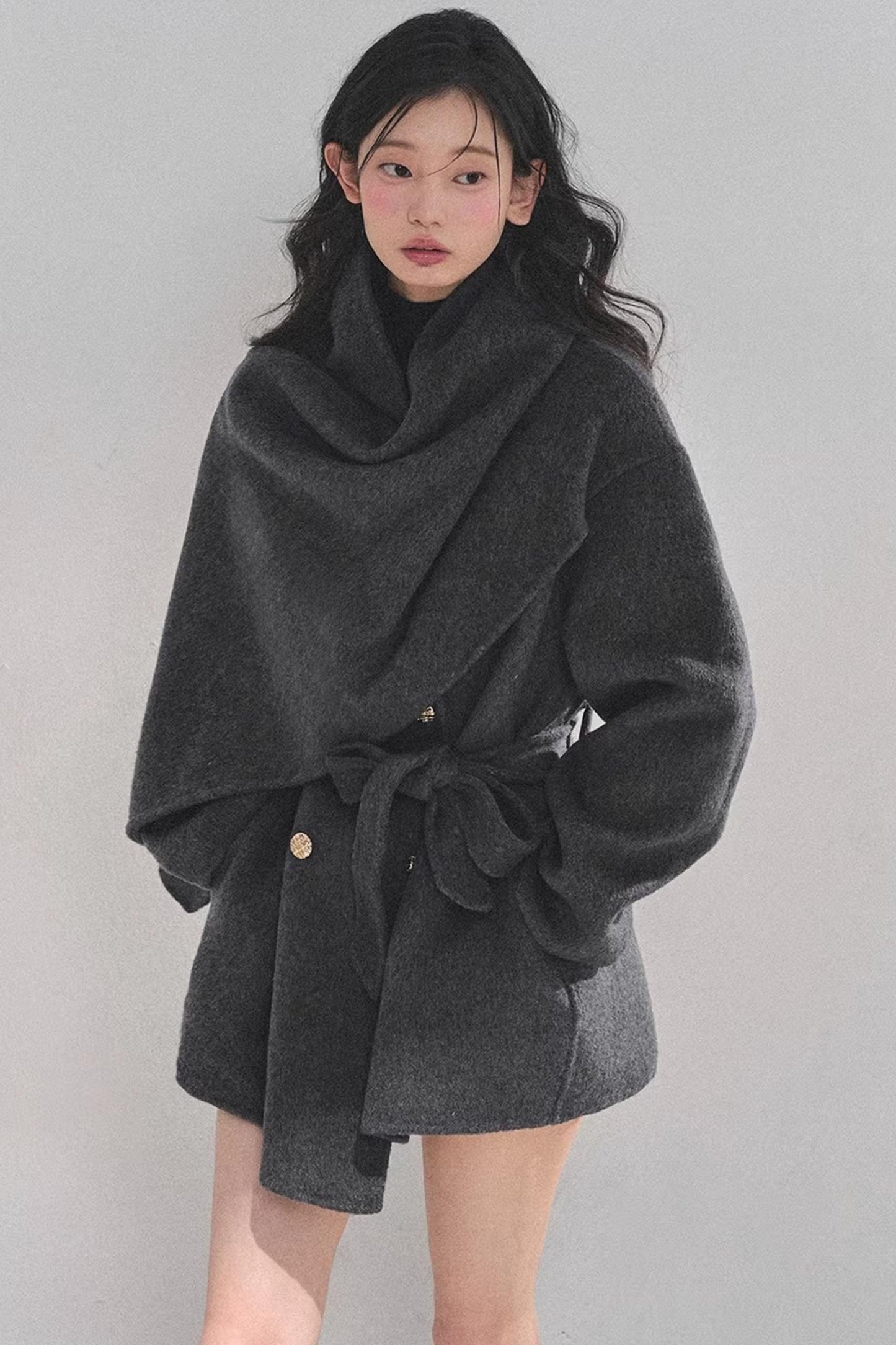 Hepburn Double-Sided Wool Coat