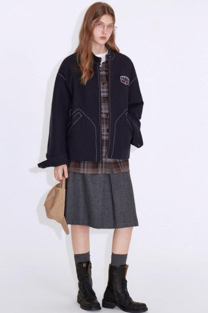 Retro Washed Cotton Jacket