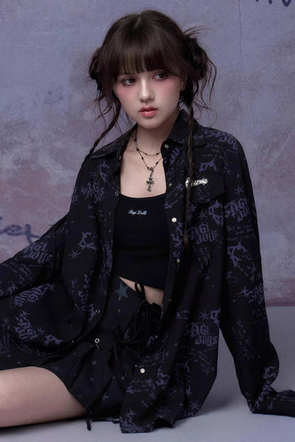 Youthful Spirit Printed Shirt