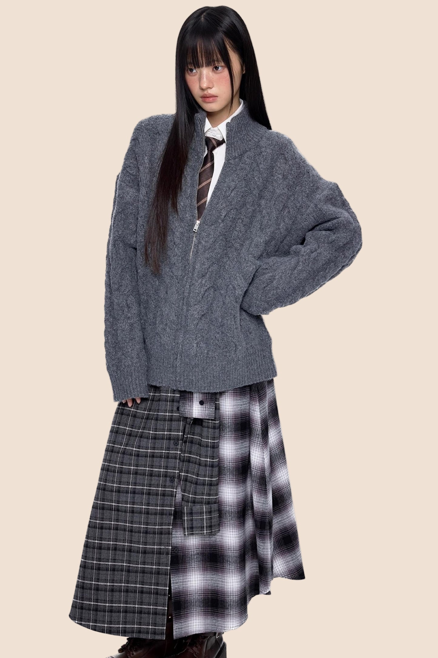 Twisted Knit Cardigan