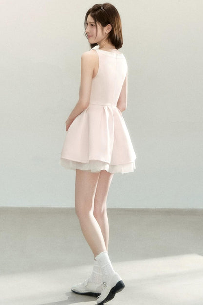 Elegante abito tutù rosa