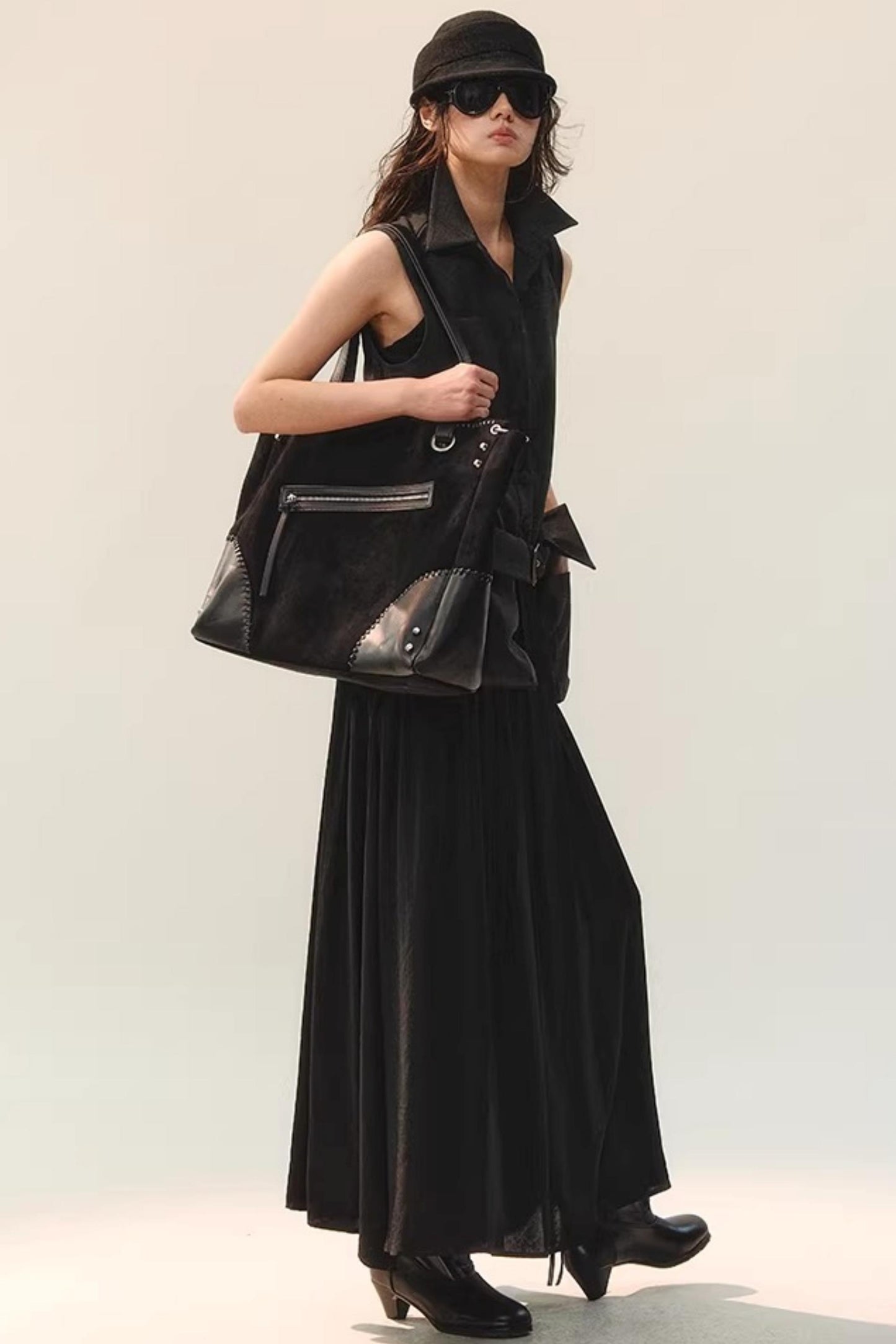 Ink Tone Rhythm Dress