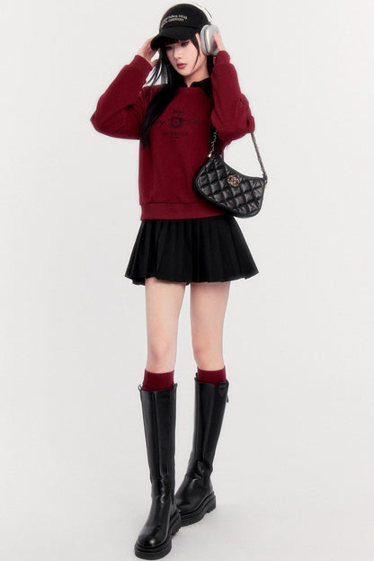 American Spice Girl Short Sweatshirt