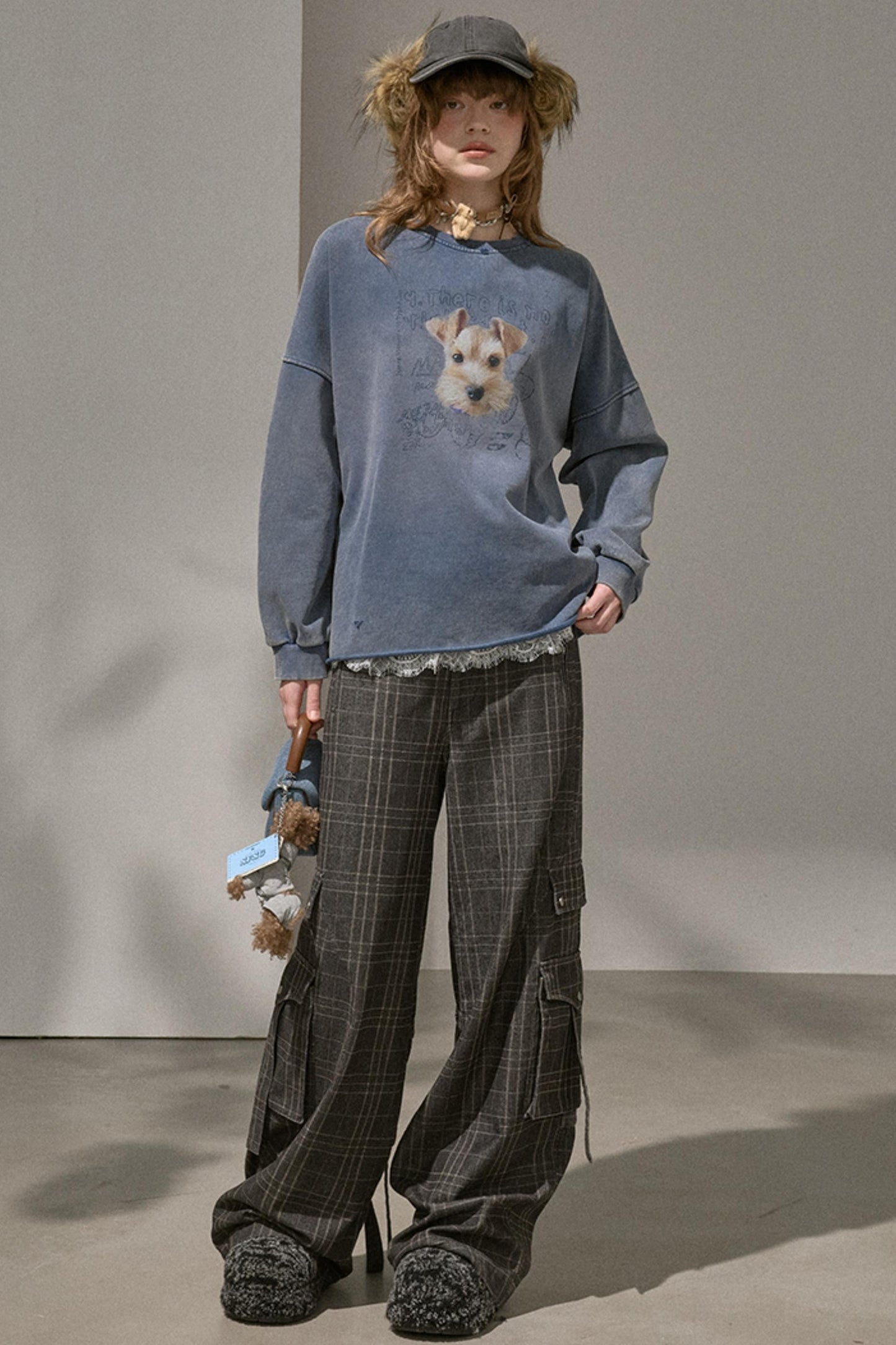 Lazy Vintage Style Pullover Top