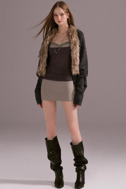 Hot Girl Knit Top Jacket