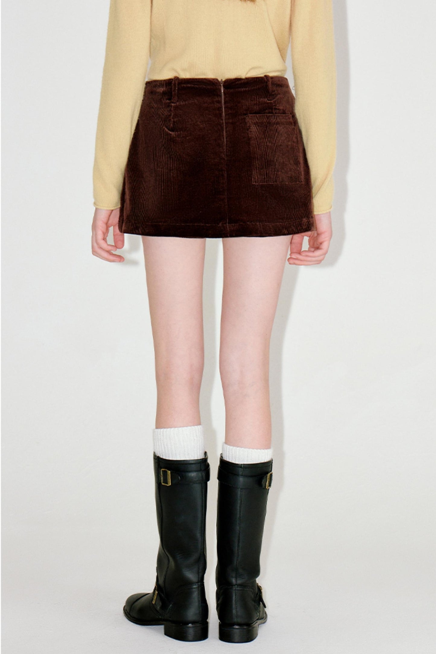 Velvet Striped Culottes