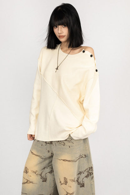 Retro Knitted Minimal Top