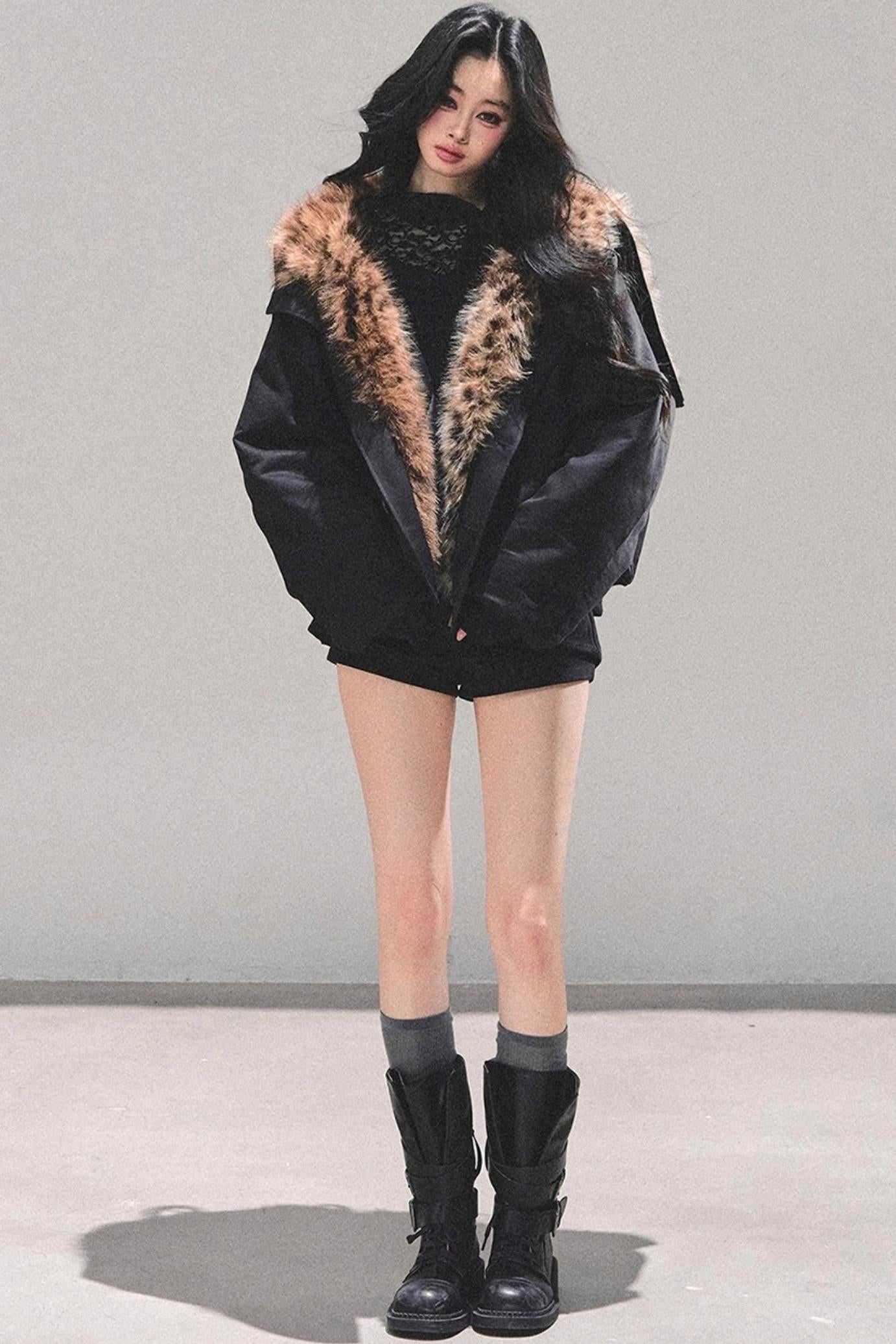 Black and White Lace Top