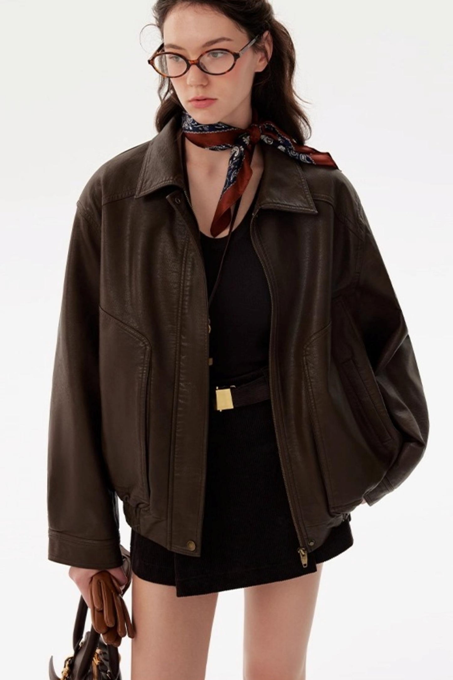 Hot Corduroy High-Waisted Mini Skirt