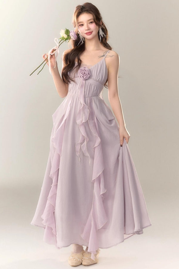 Manta Rose Suspender Dress