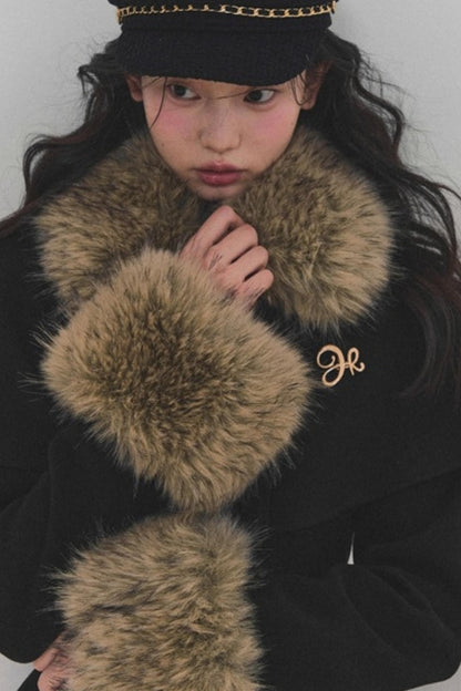 Winter Coat and Skirt Set-Up