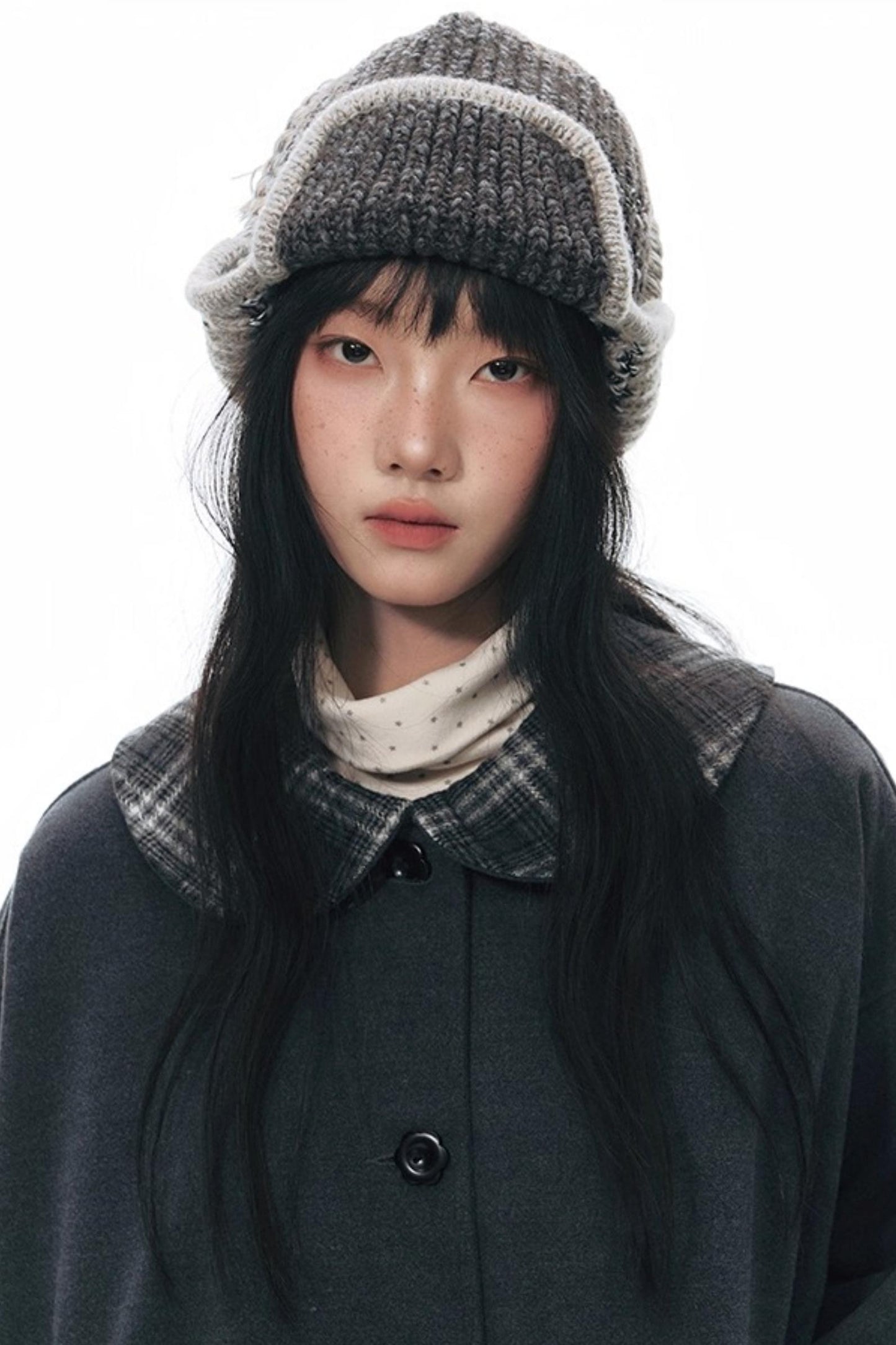 Vintage Puzzle Cloak Jacket