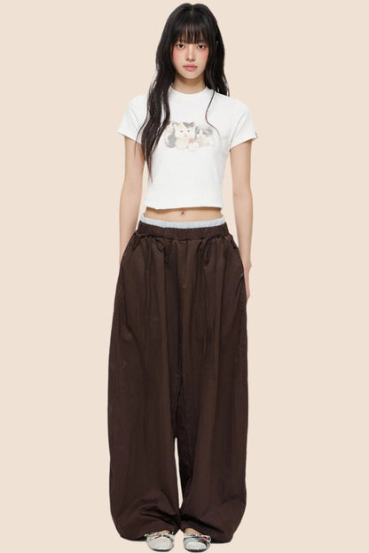 Summer Hip-Hop Wide Leg Pants