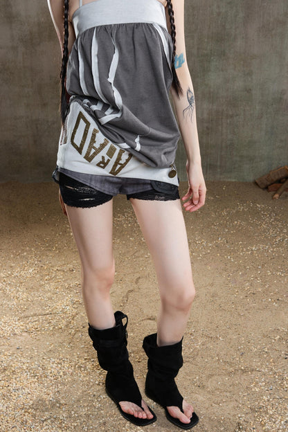 Rhinestone Multi-Wear Skirt