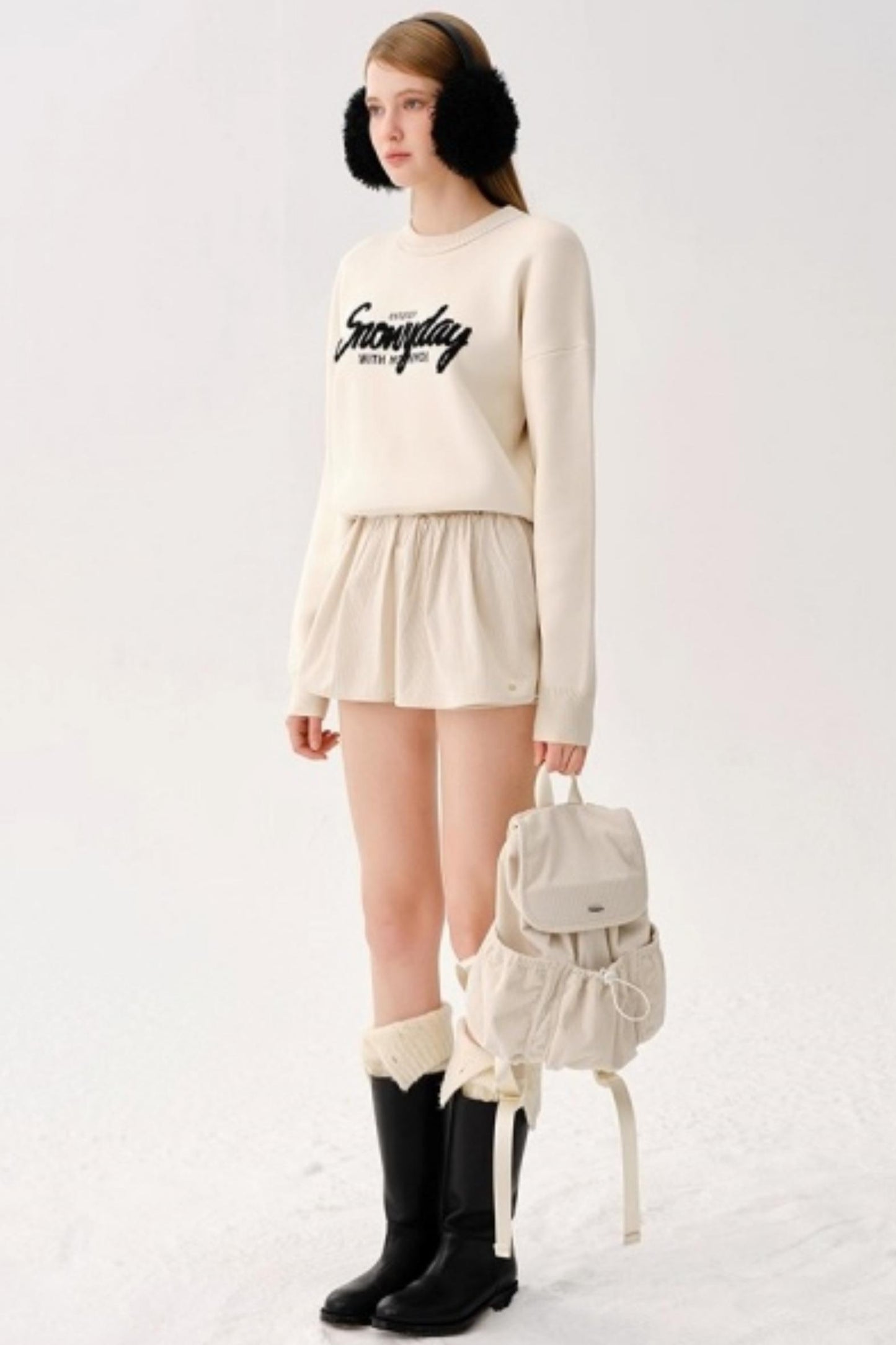 Afternoon Stroll Knitted Sweater