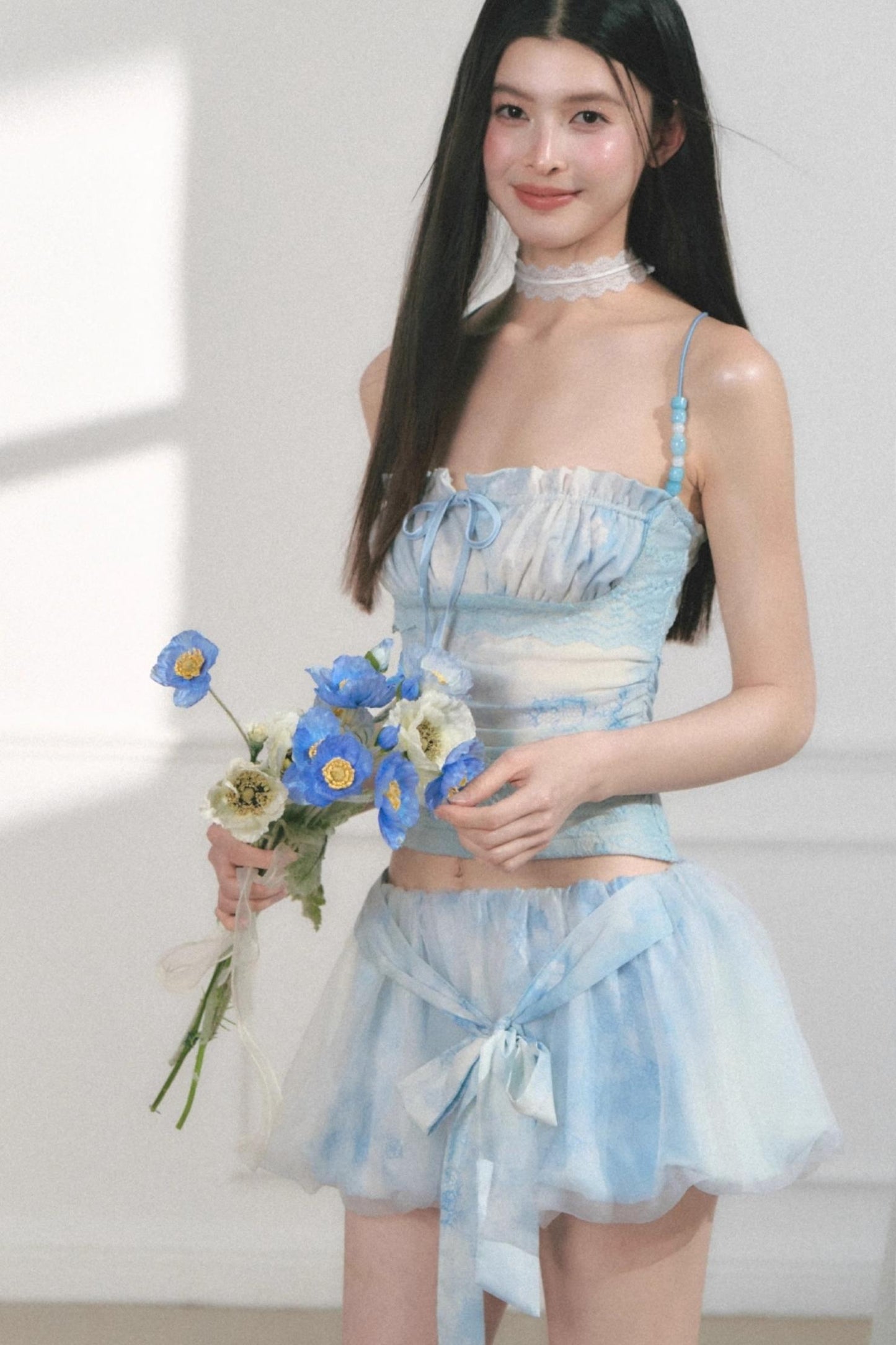 Beaded Lace Slim Fit Camisole