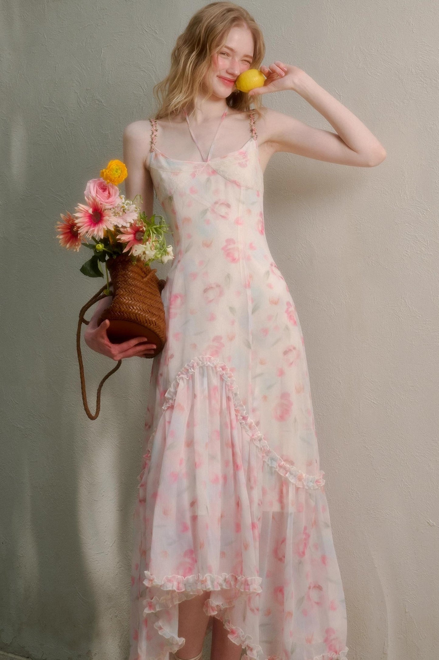 Blossom Swoosh Dress