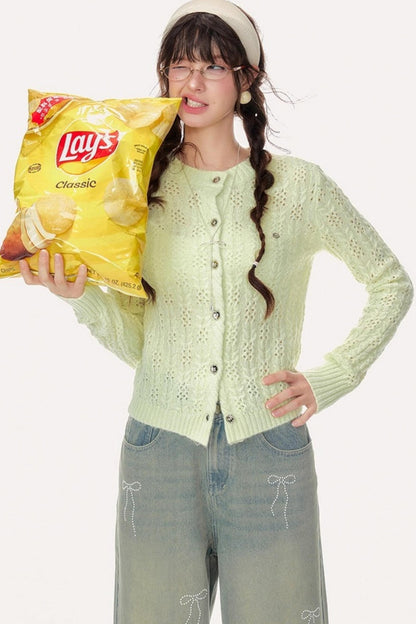 Gentle Knitted Sweater Top