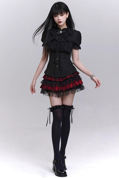 Gothic Ghost Black Shirt