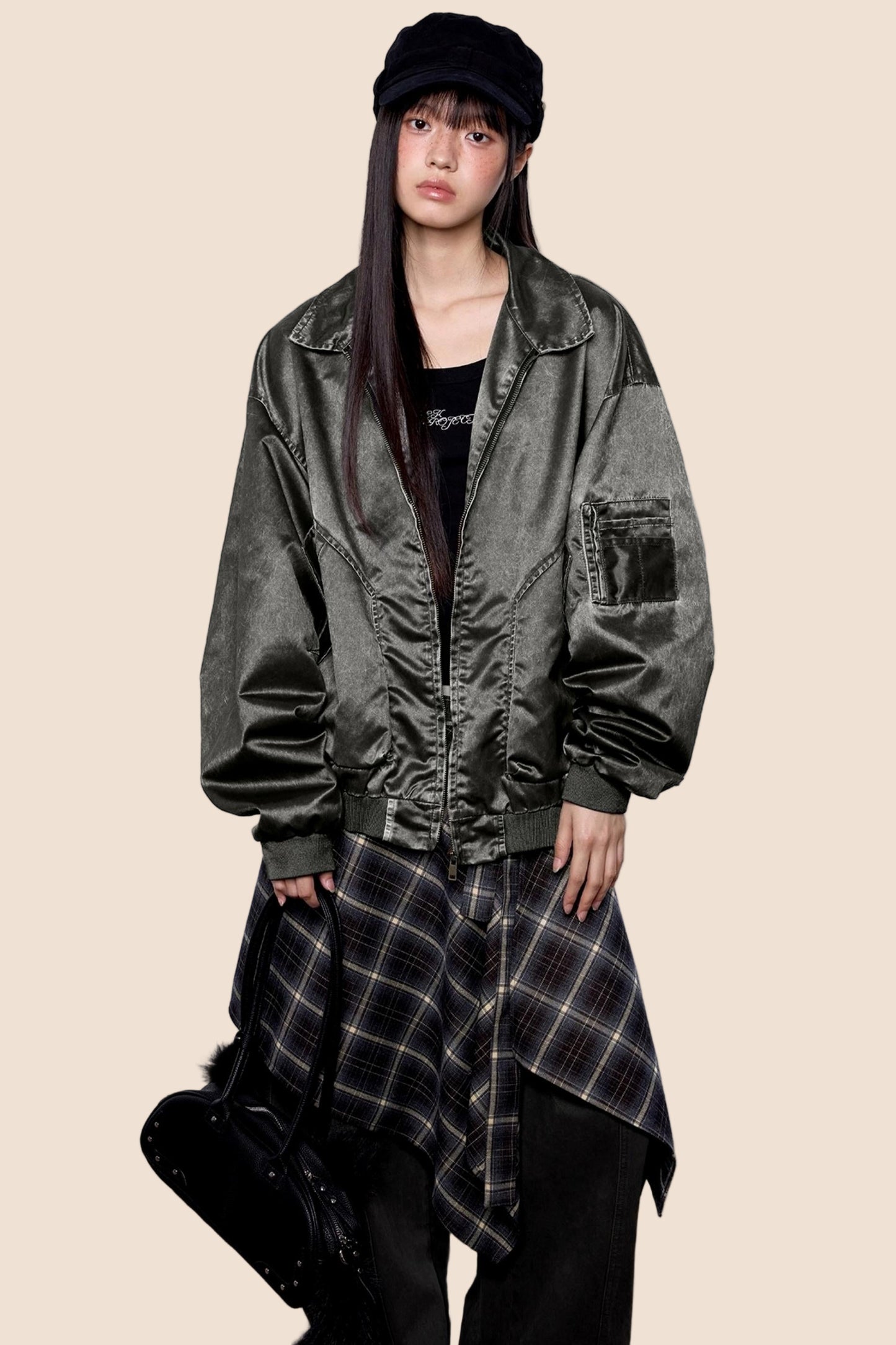 Functional Vintage Flight Jacket