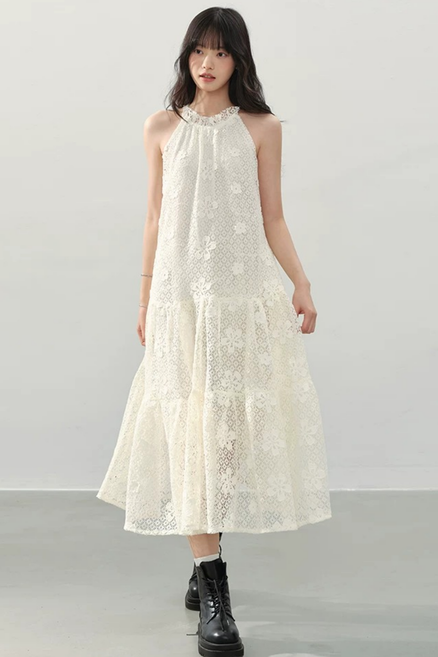 Coconut Grove Lace Dress