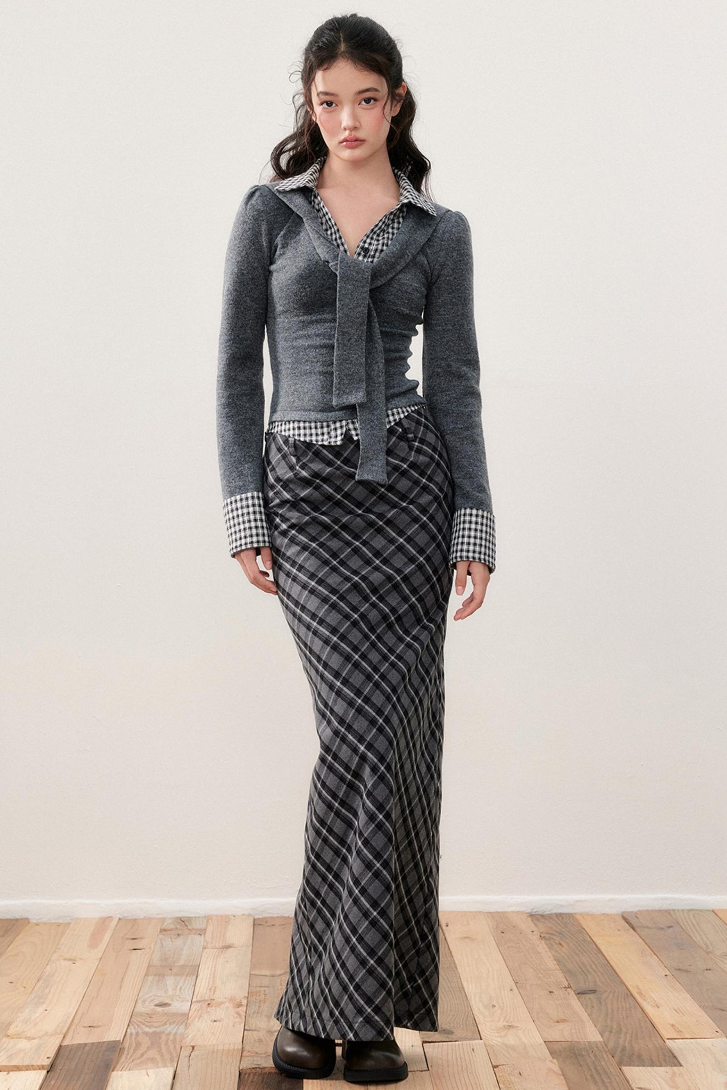 Prismatic Straight Skirt