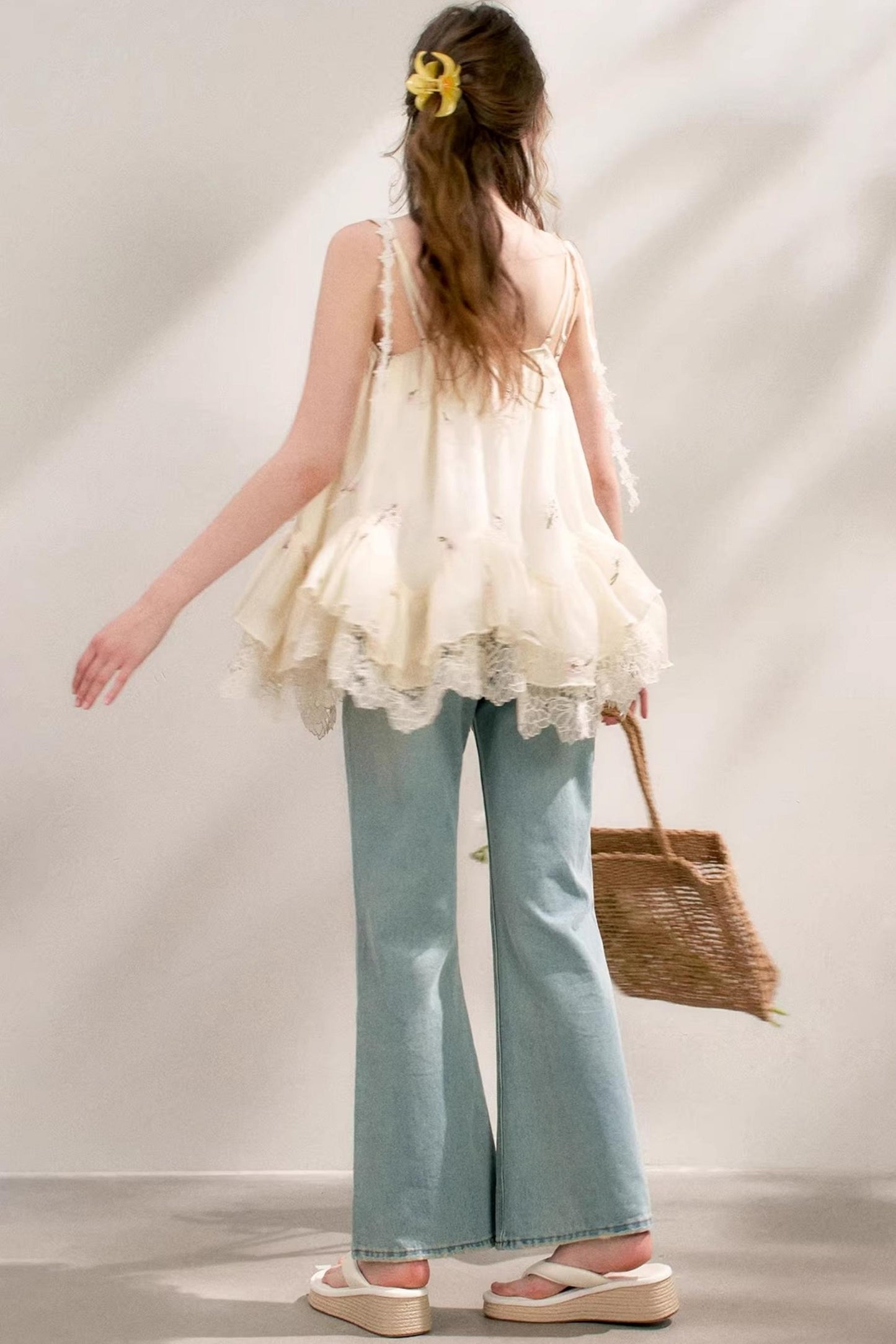 Silk Summer Camisole Set-Up