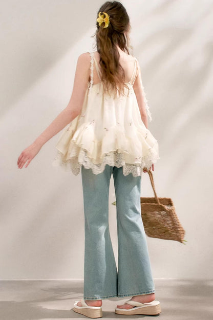 Silk Summer Camisole Set-Up