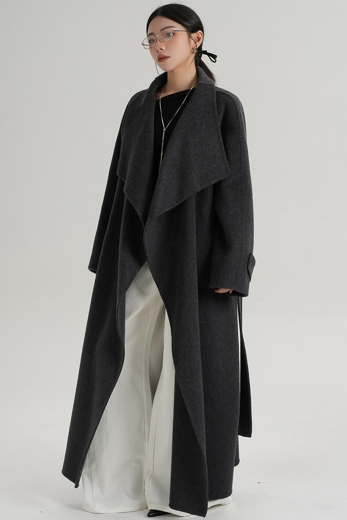 Luxurious Reversible Wool Coat
