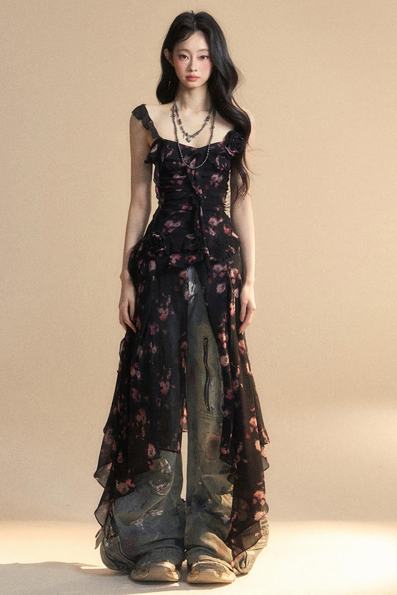 Wildflower Chiffon Top