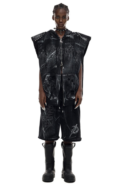 Electric Moon Loose Layered Pants