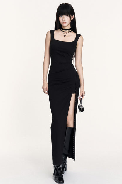 Night French Hepburn Style Dress