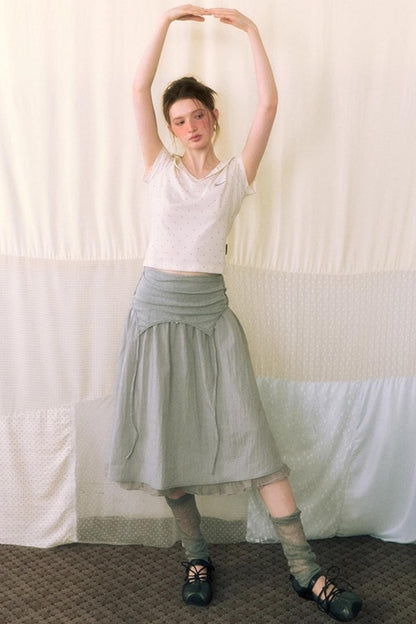 Nap Lace Panel Slip Dress