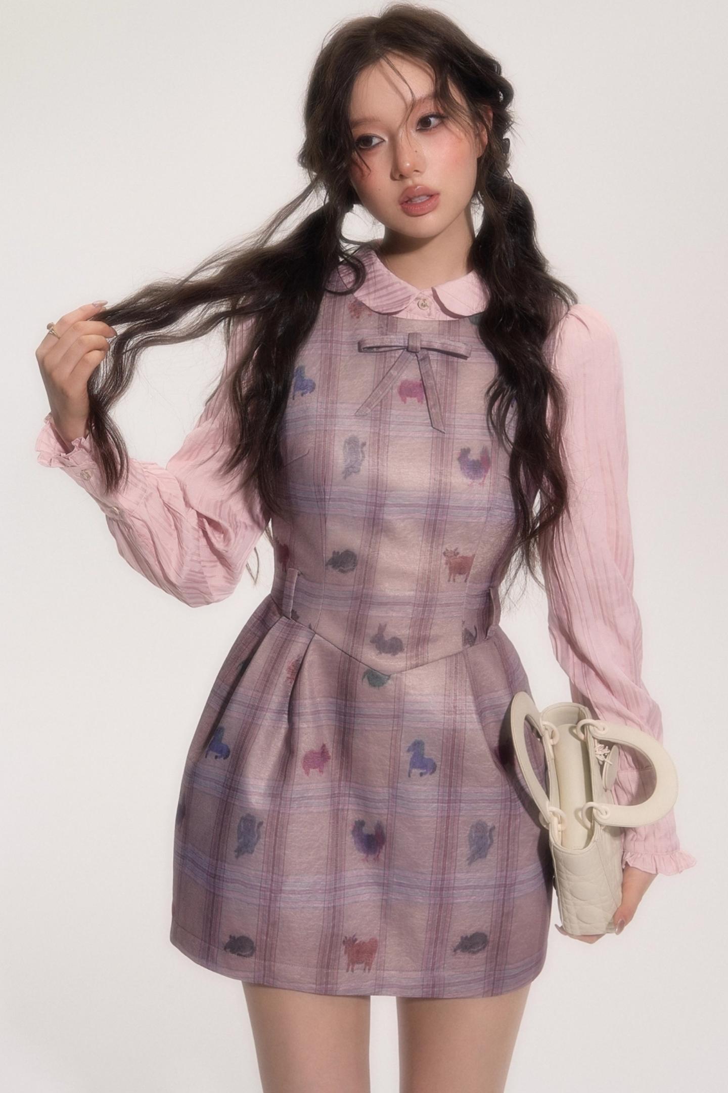 Fairy Tale A-Line Vest Dress Set-Up