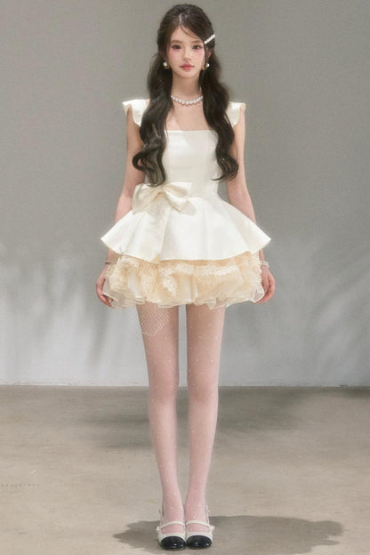 Princess Puffy Short Dress