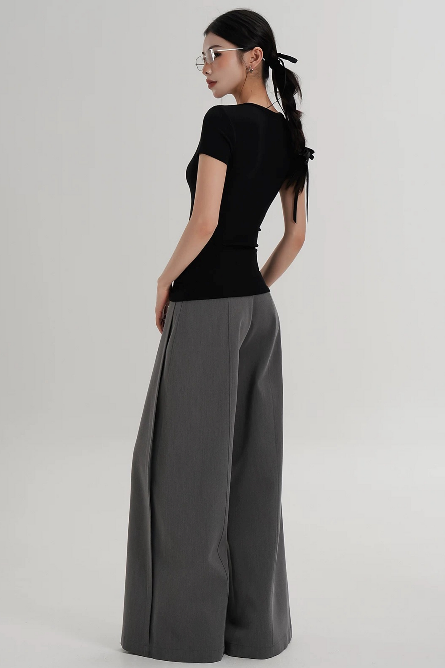 Elegant Wool Waist-Slimming Top