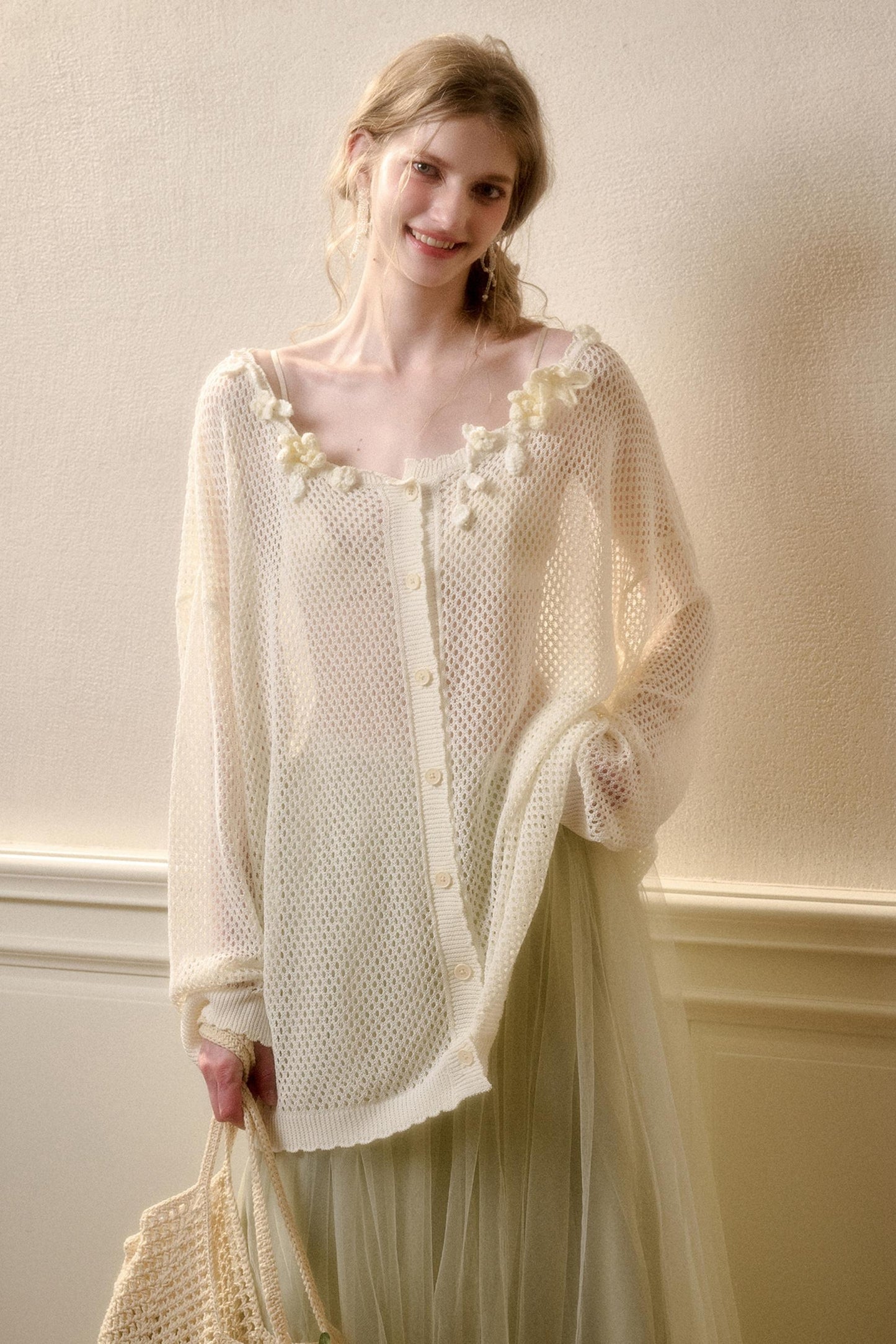 Galaxy Cool Ice Silk Cardigan