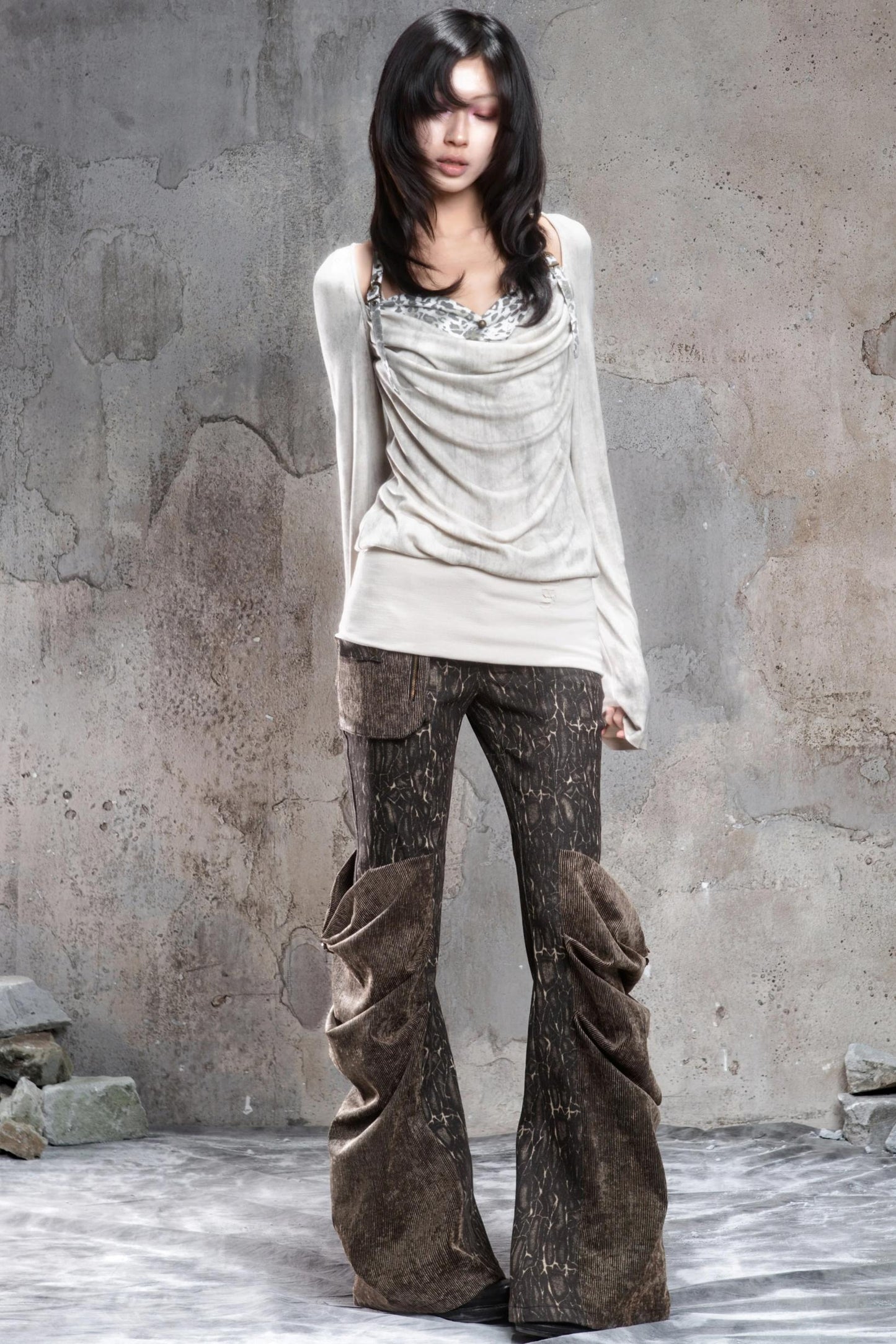 Retro Wild Pocket Trousers