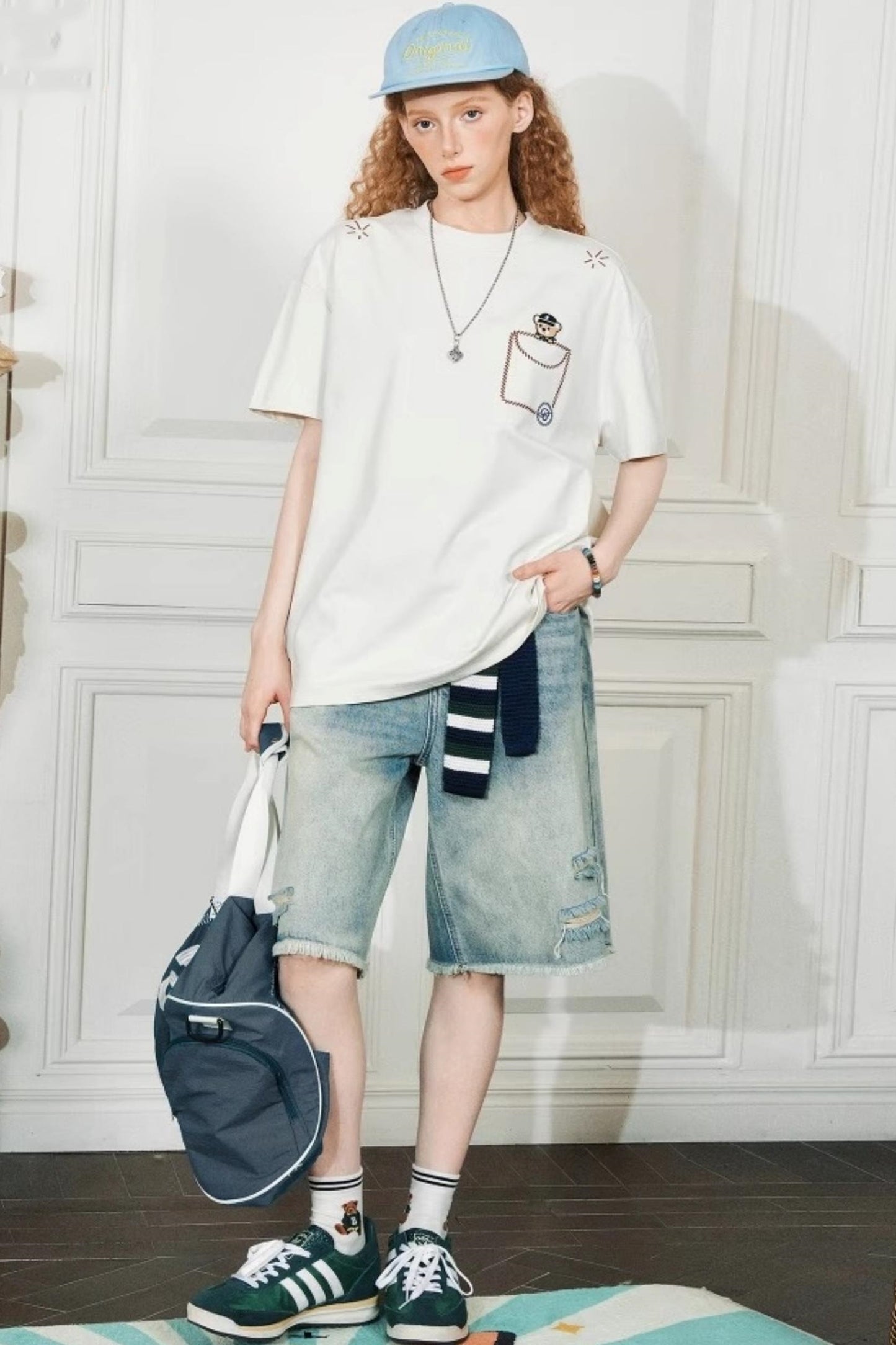 Beetle Embroidered Tee